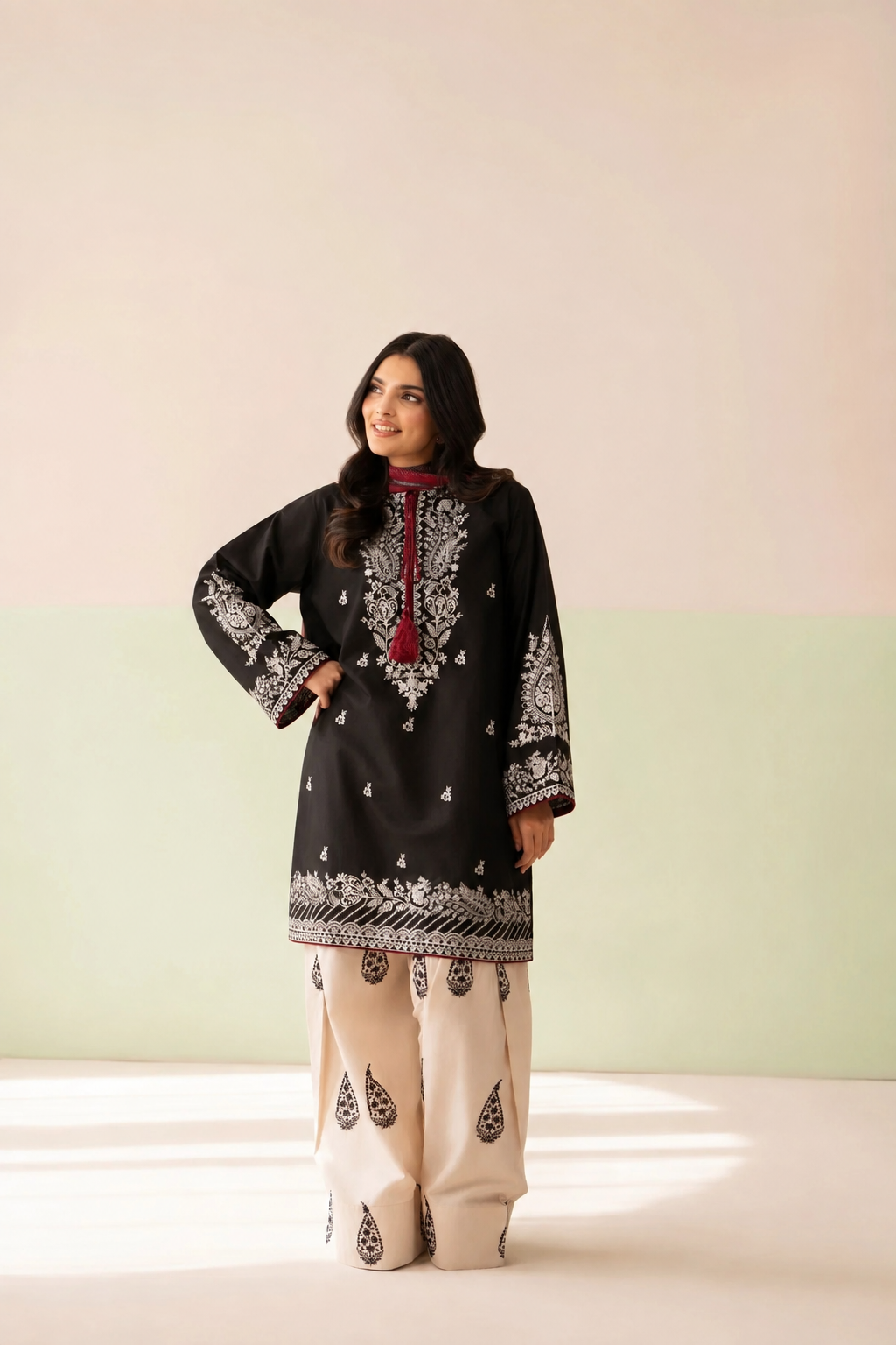 Embroidered Co-ord Set |READY TO DISPATCH