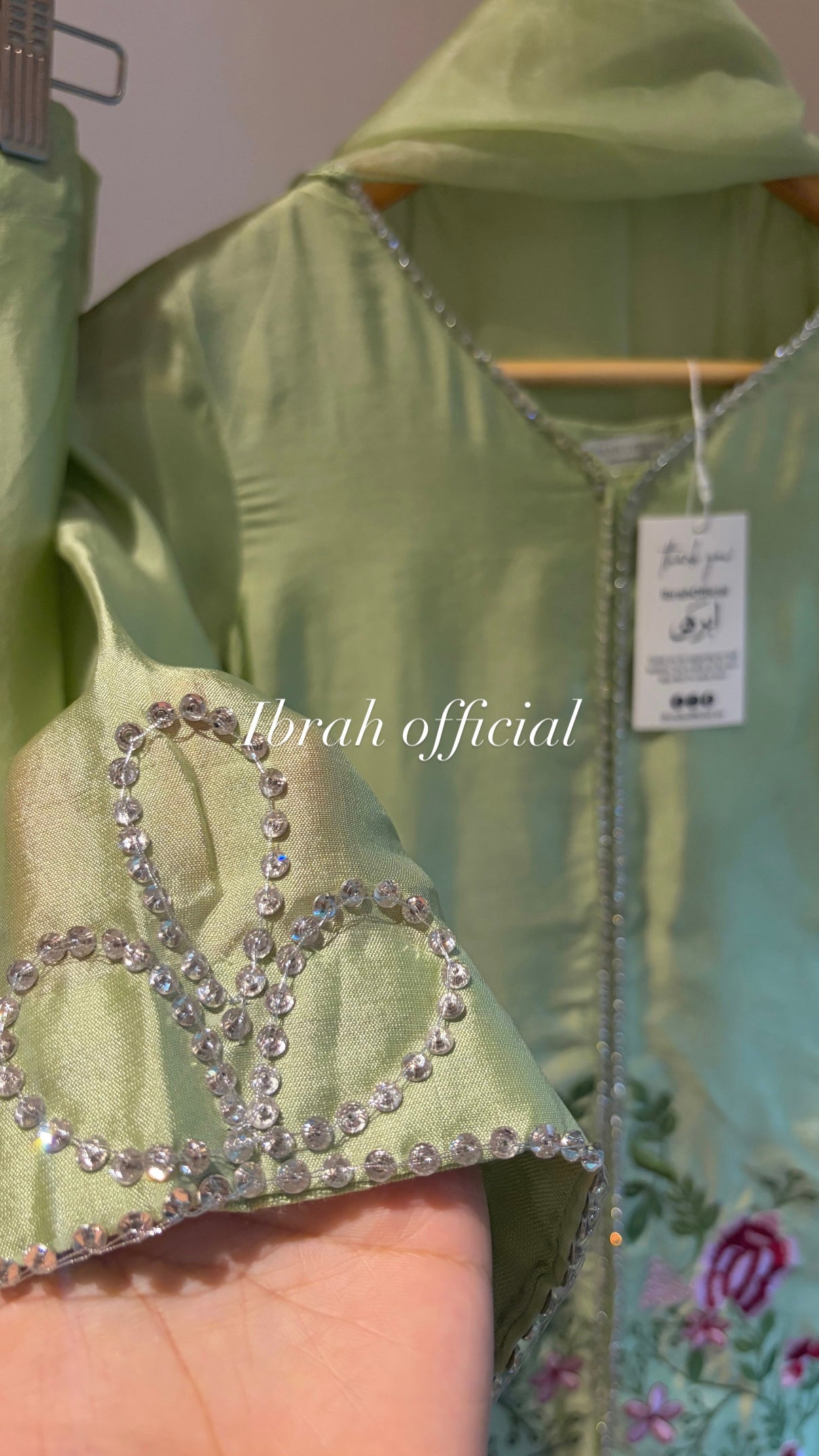 Sage Flora 3-piece suit | Ready To Dispatch