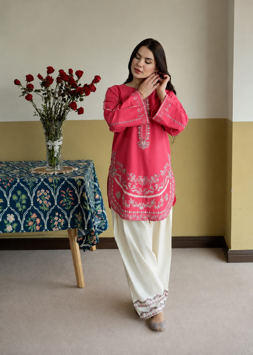 Embroidered Co-ord Set |READY TO DISPATCH