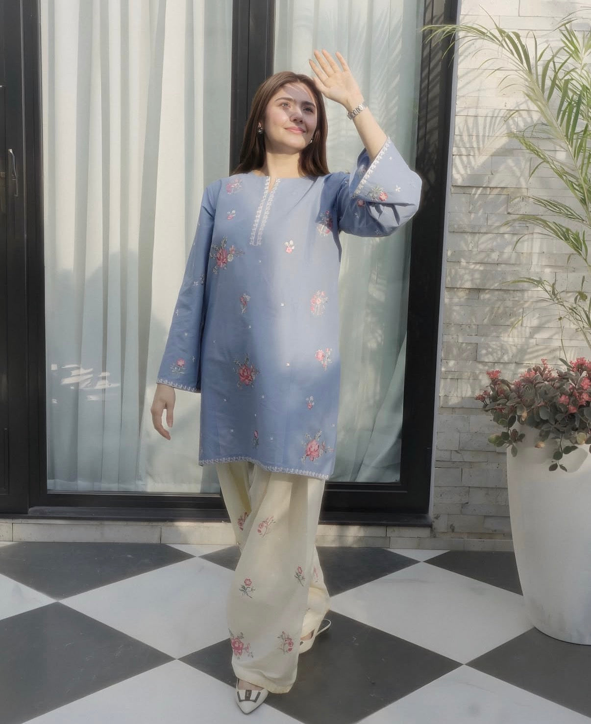 Embroidered Co-ord Set |READY TO DISPATCH