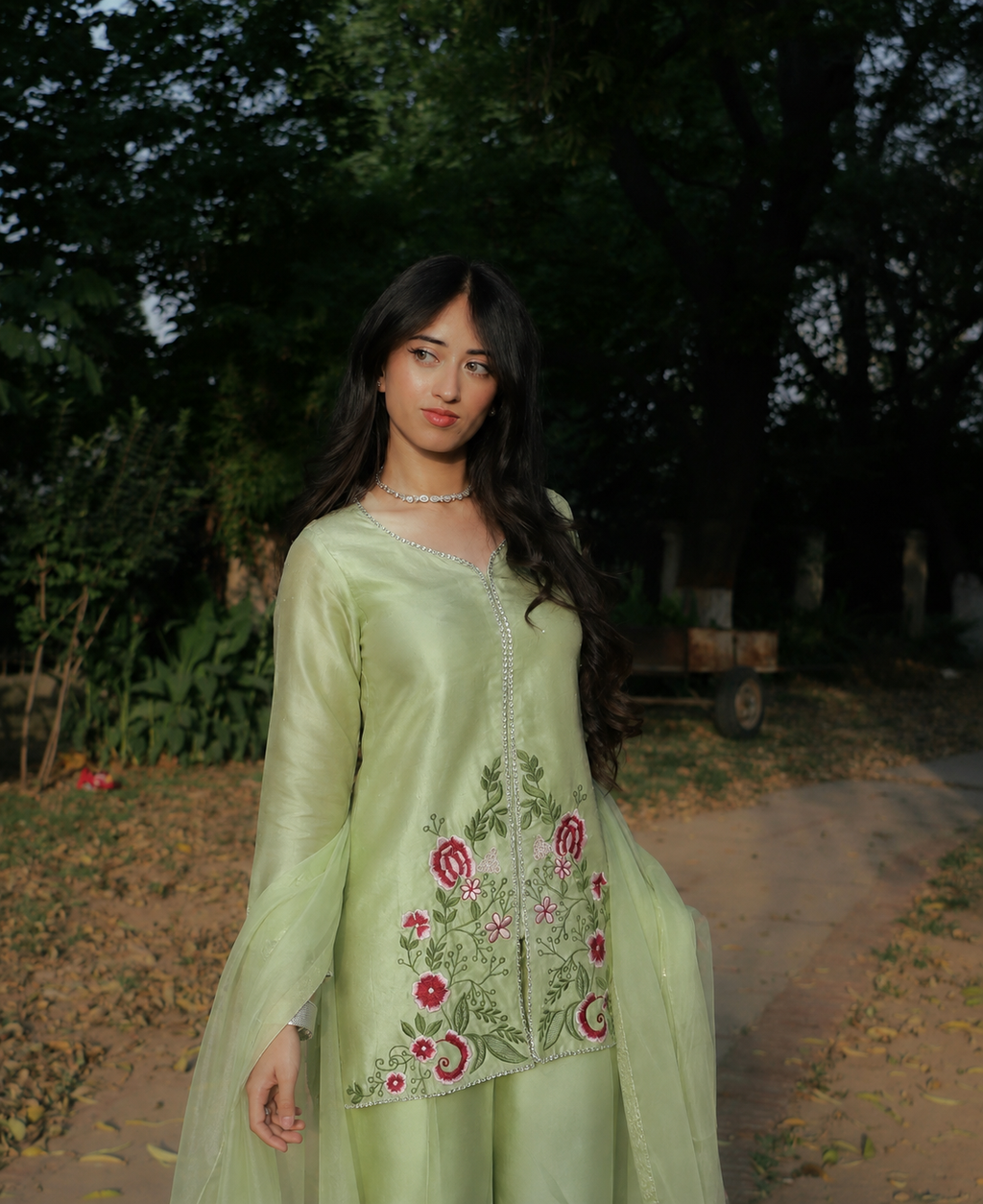 Sage Flora 3-piece suit | Ready To Dispatch