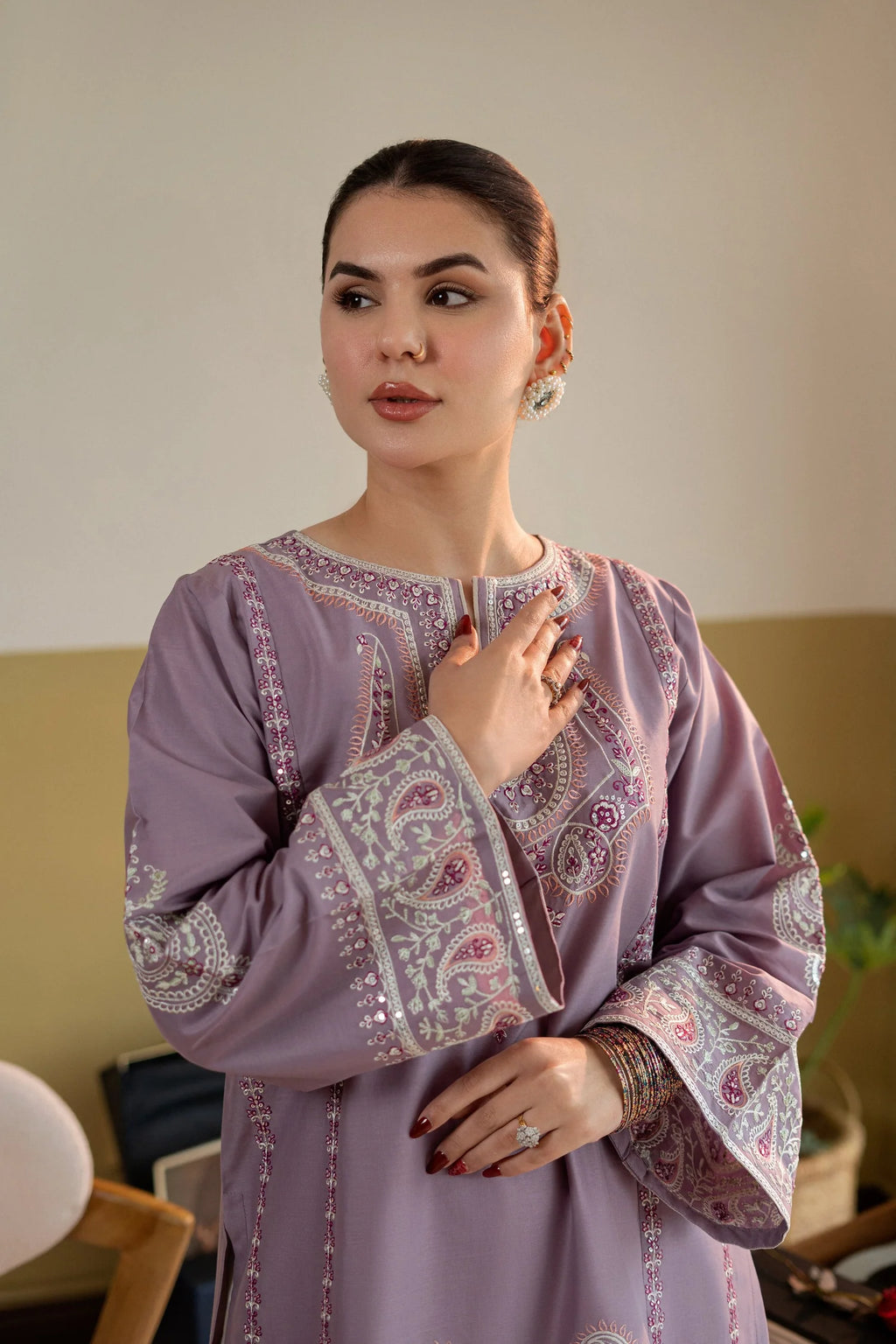 Embroidered Co-ord Set |READY TO DISPATCH