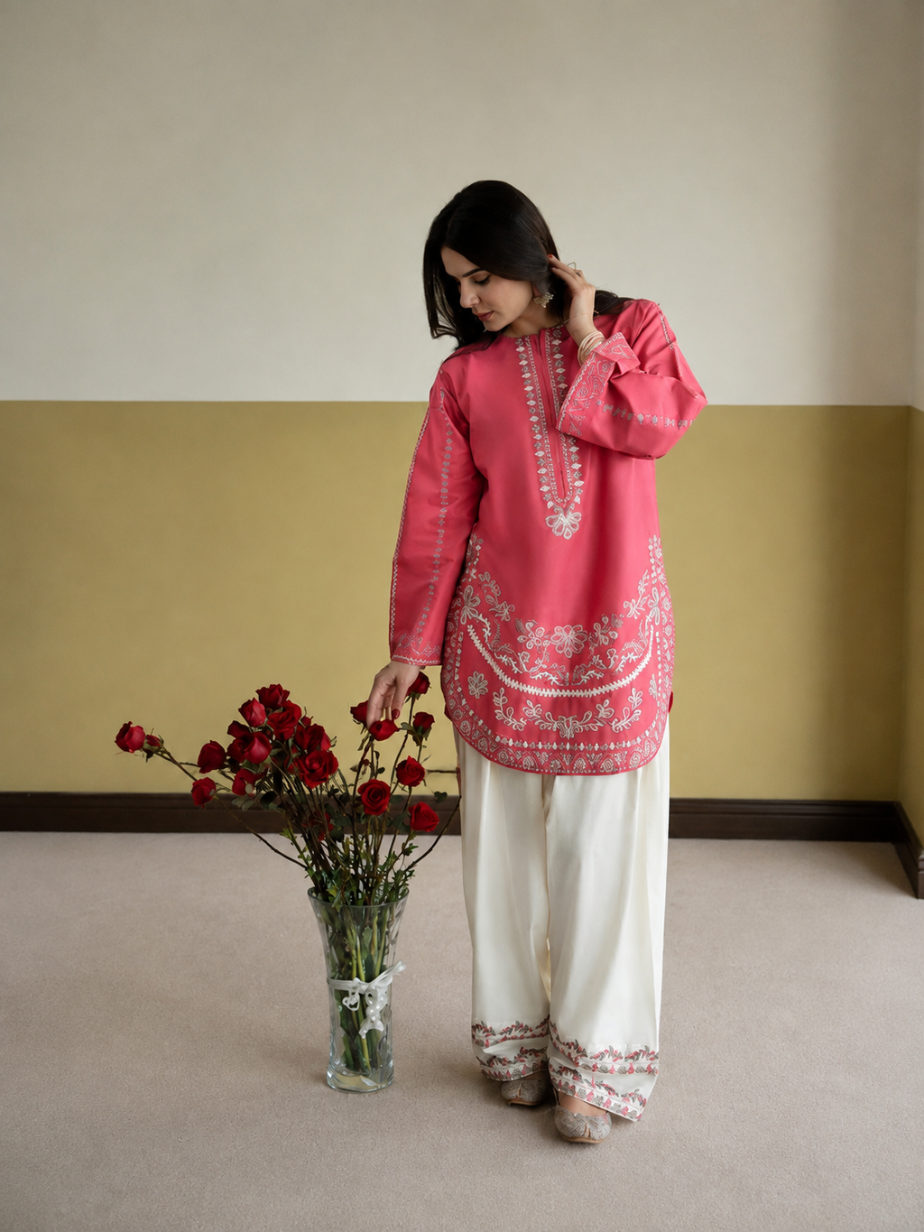 Embroidered Co-ord Set |READY TO DISPATCH