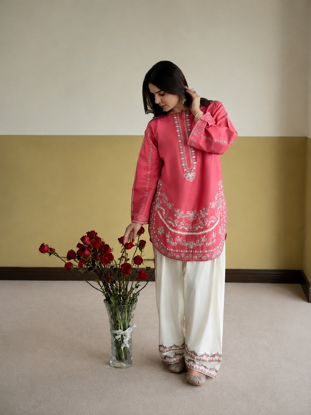 Embroidered Co-ord Set |READY TO DISPATCH
