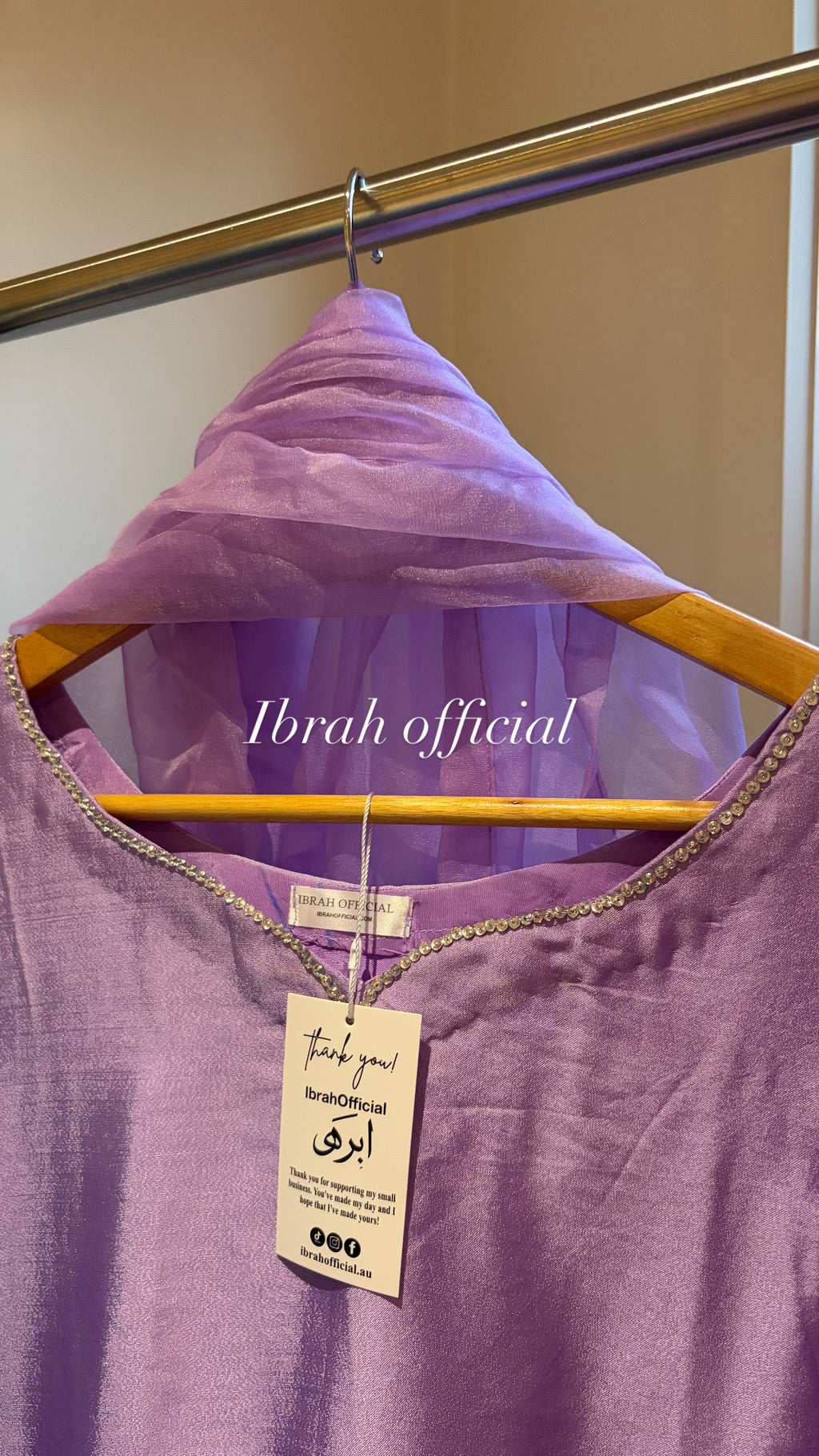Lavender Luxe Farshi 💜| Ready To Dispatch