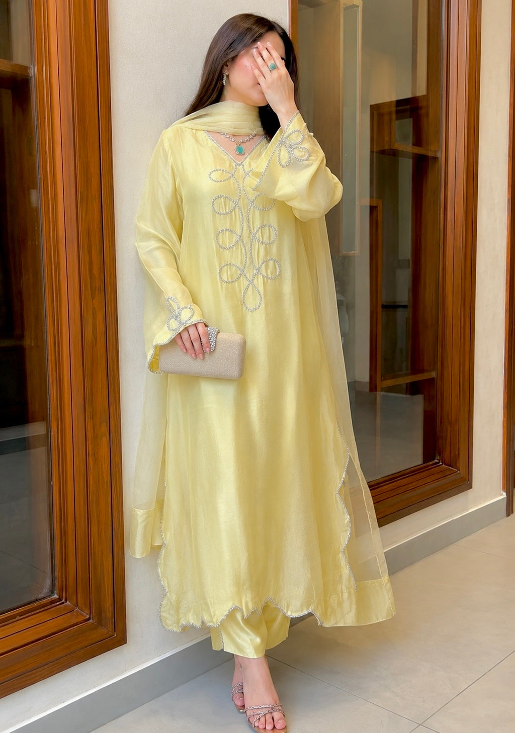 Butter Bloom Kaftan Set