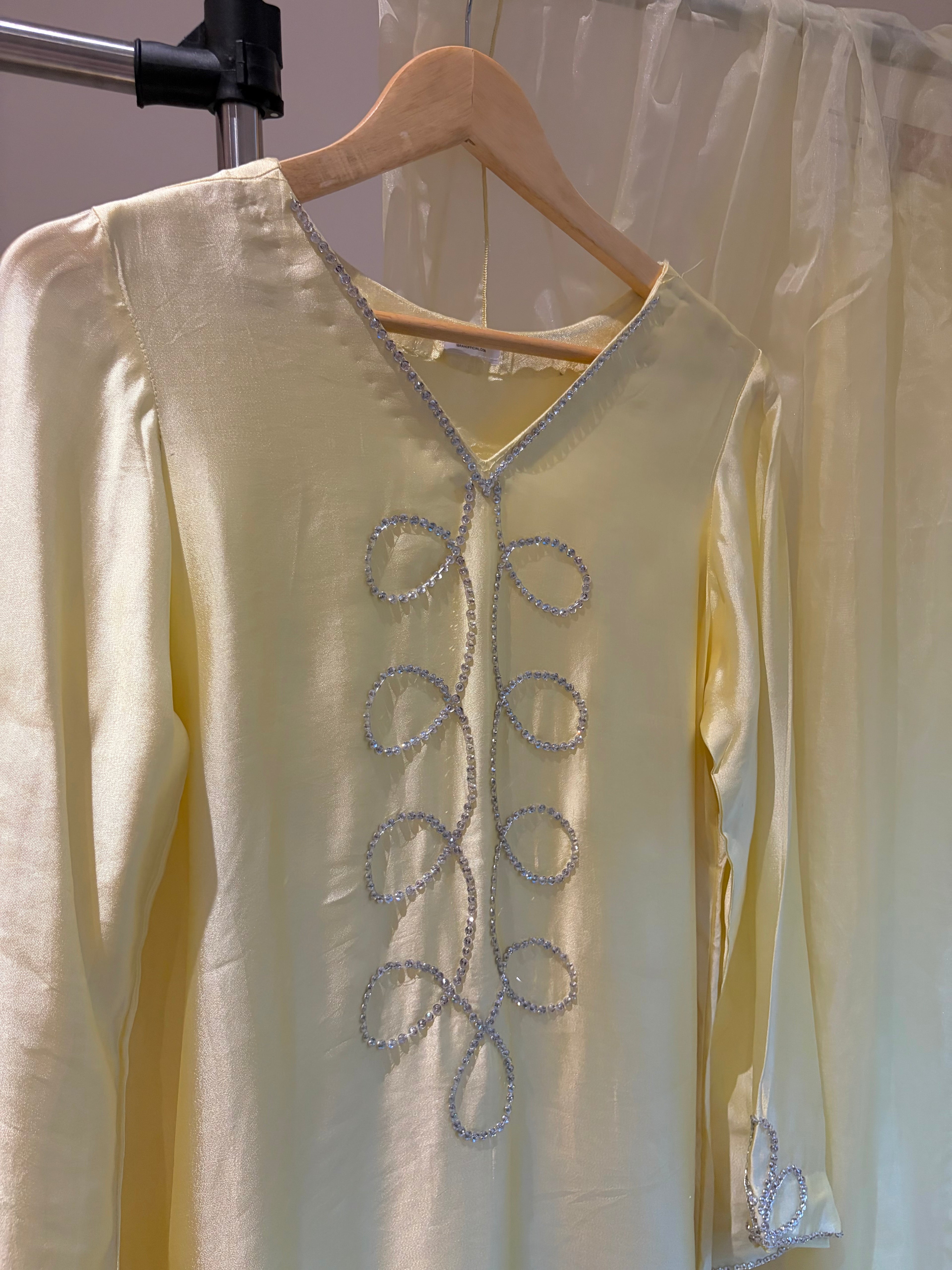 Butter Bloom Kaftan Set