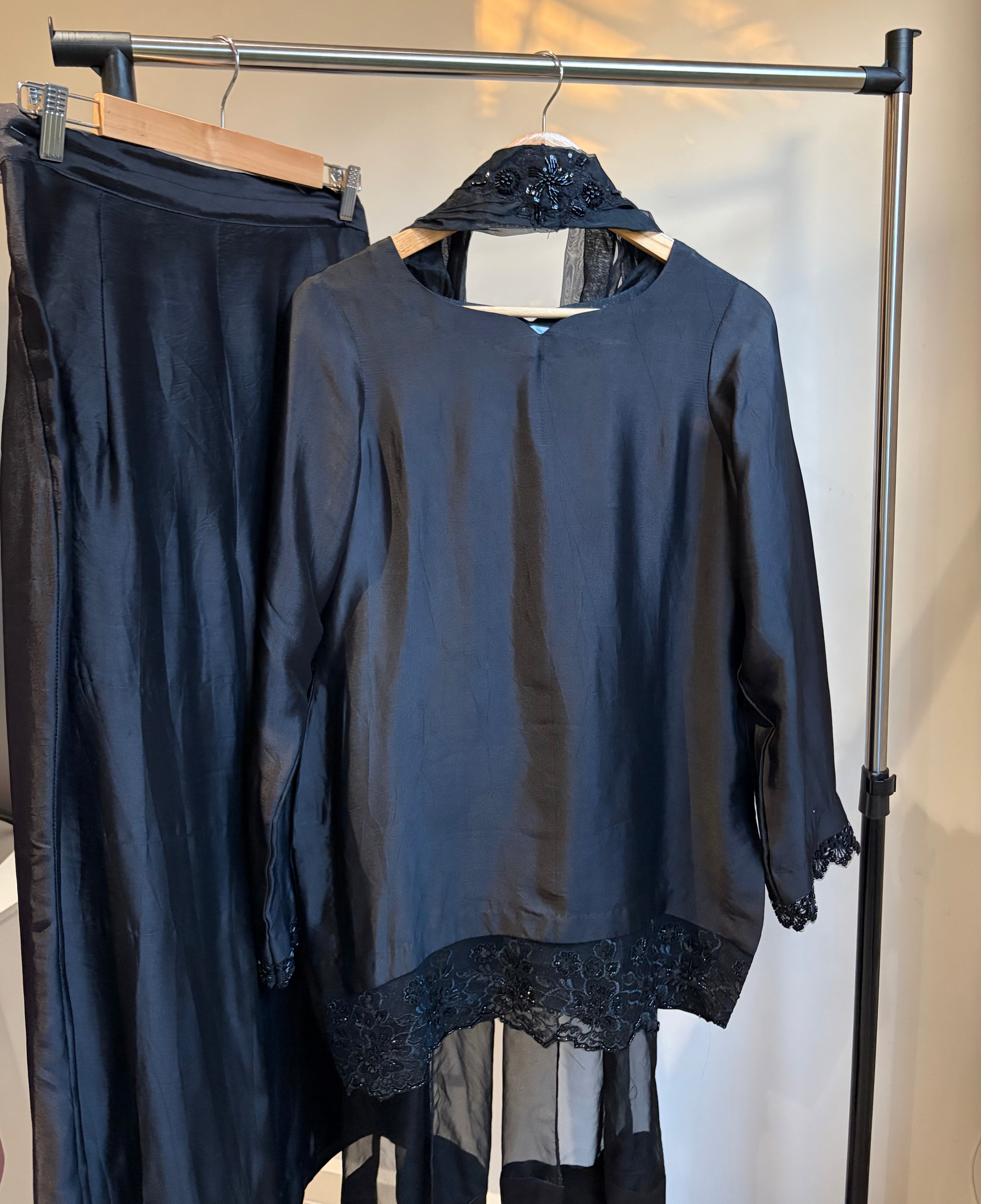 Black Luxury 3-Piece Suit