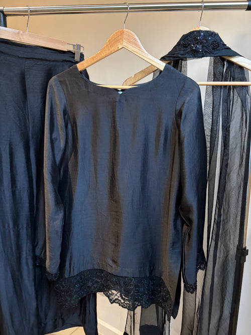Black Luxury 3-Piece Suit