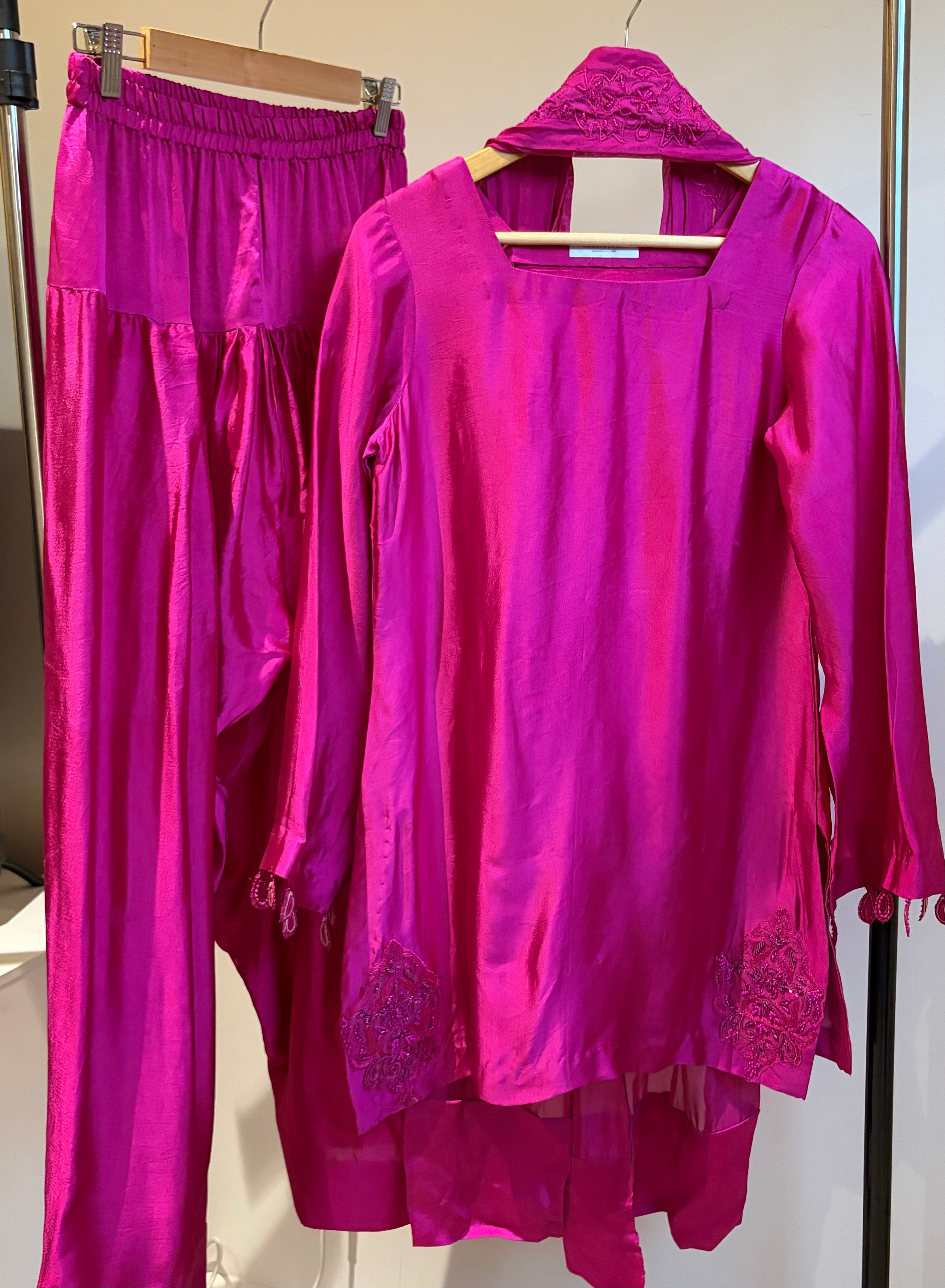 Ruby Royal Farshi Shalwar Set