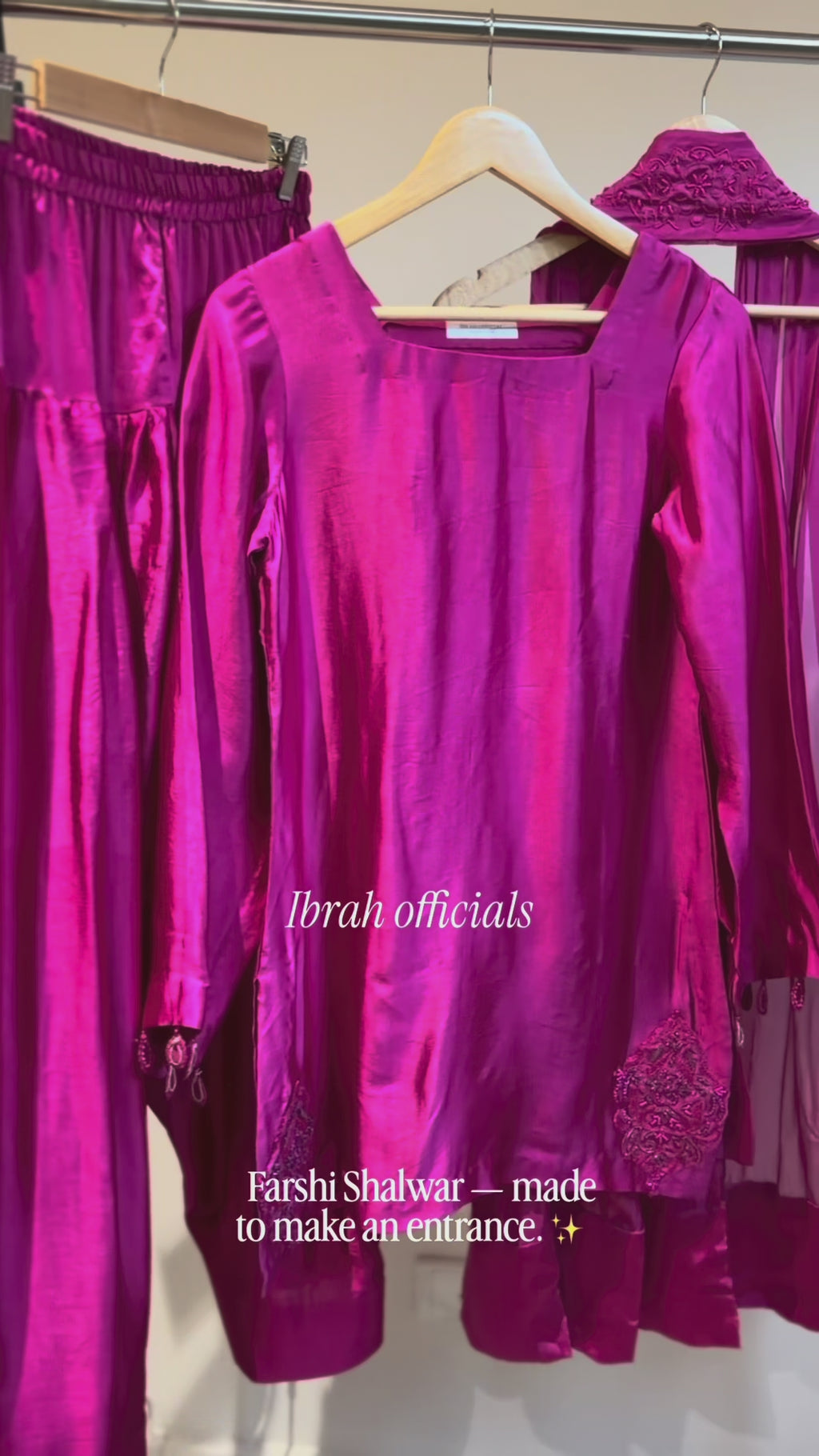 Ruby Royal Farshi Shalwar Set