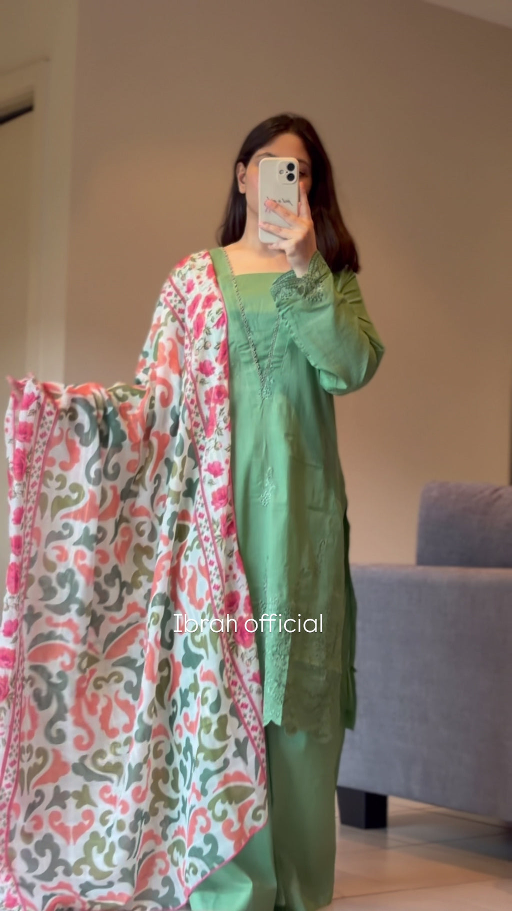 Embroidered Lawn Suit
