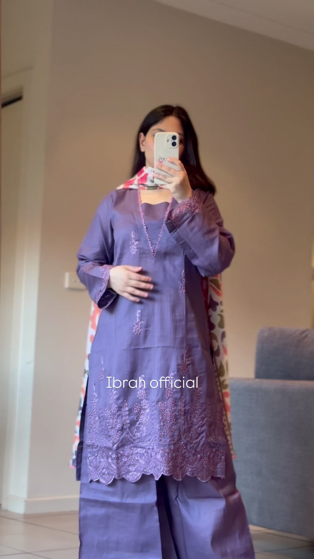 Embroidered Lawn Suit